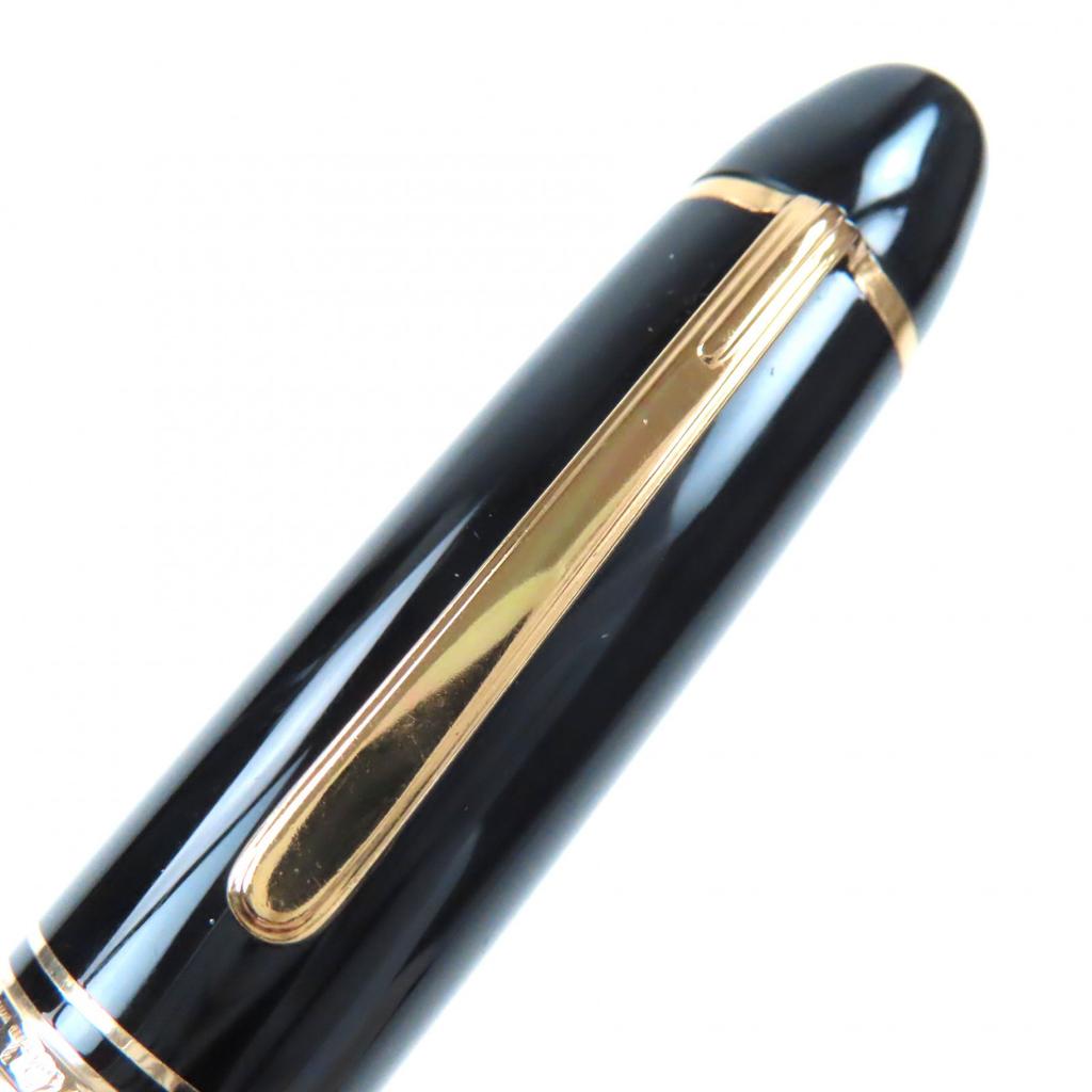 Excellent MONTBLANC fountain pen Meisterstck 149 Black gold 18K Used