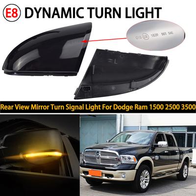 Side Mirror Blinker Indicator Sequential Lamp OEM 68064949AA Dynamic LED Turn Signal Light For 2009-14 Dodge Ram 1500 2500