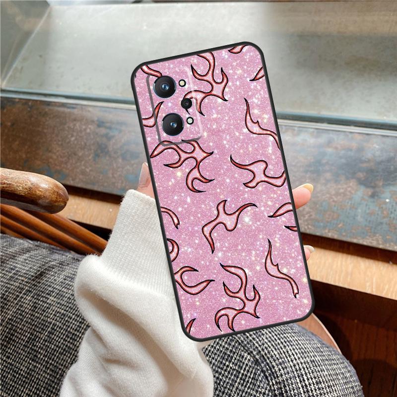 

Cool Flame Colorful Pattern Case For Realme 13 Pro Plus 11 12 14 C71 C75 C55 C51 C53 C25 C63 C61 C65 C67 GT6 GT7 15 Pro Realme C35