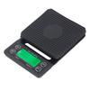3kg Range Coffee Scale Timer 0.1g Accuracy Kitchen Food Scale Durable Coffee Scale  Kitchen Use