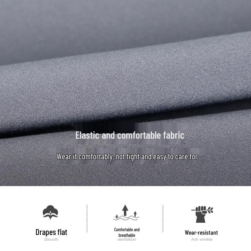 Men's Autumn/Winter Business Casual Straight-Leg Trousers