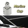 316 Stainless Steel Deck Hinge Slide Cap 22mm Pipe Canopy Tube End External Eye End  Yacht Canopy