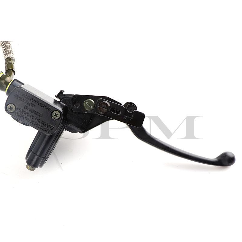 Front/Rear Disc Brake Master Cylinder Hydraulic Caliper Assembly for 50cc 70cc 90cc 110cc 125cc ATV Buggy Quad Bike Accessories