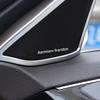 5pcs 10pcs 100pcs For A m G W204 W205 W203 W211 W212 W213 W201 W210 W124 Aluminum harman/kardon Car Styling Audio Stickers