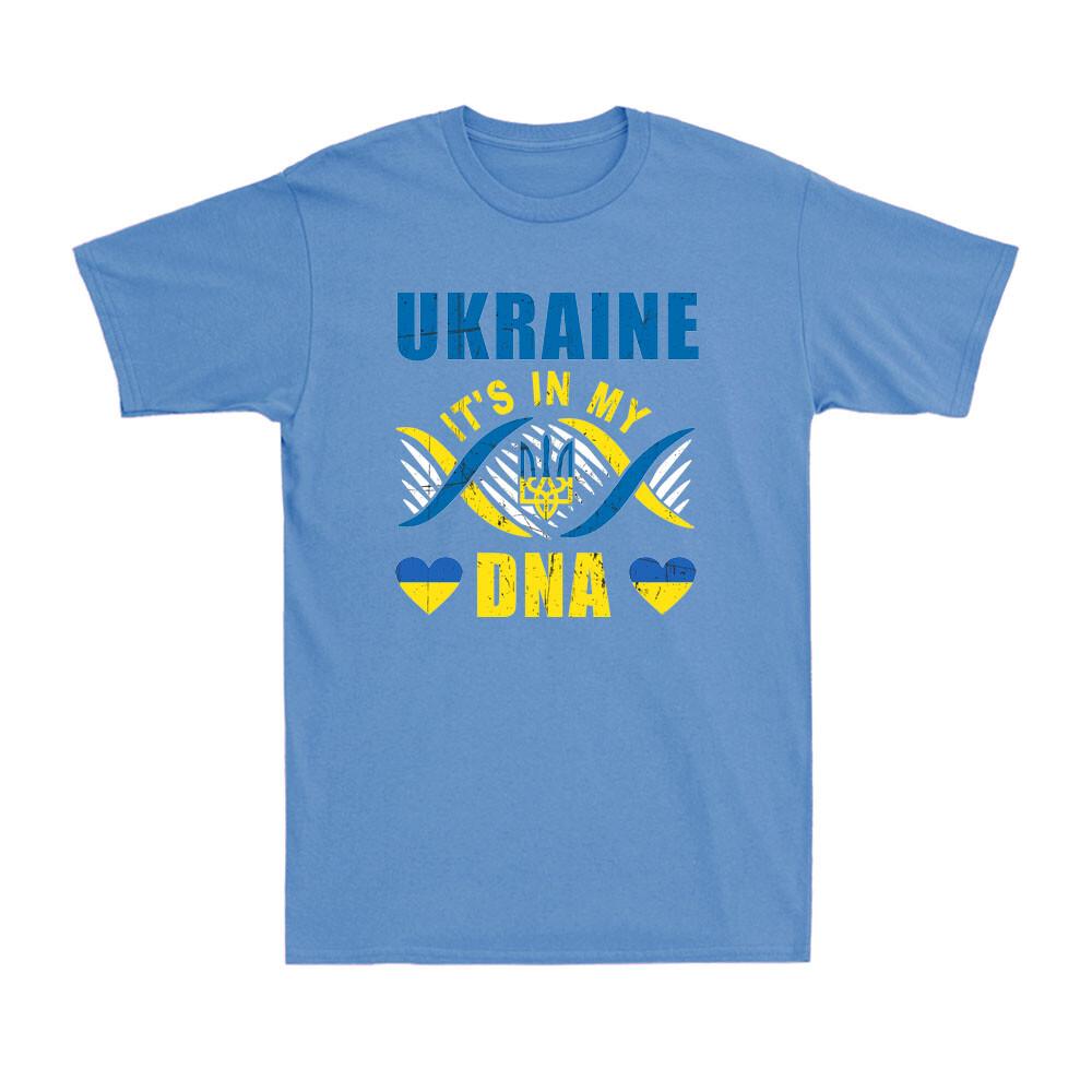 Ukraine Its In My Dna Ukrainian Lover Ukraine Peace Vintage Tshirt