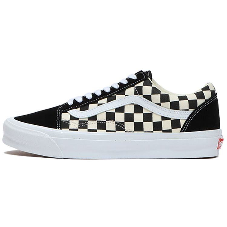 Vans Vault Unisex Og Old Skool Lx Checkerboard Black White VN0A4P3X639 36.5