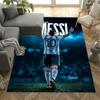 Lionel Messi Football Legend Area Rug Perfect For Entryway Hallway Bedrooms Study Room Antislip Carpet Office Home Decor Wedding Party Gift
