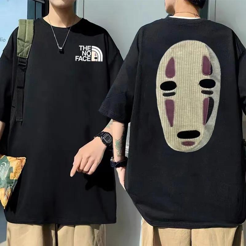 

Japanese Anime No Face Unisex Graphic Printed T-shirts 90s Unisex Unisexga Tshirt Unisex Women Summer Fashion Casual Oversized T Shirts