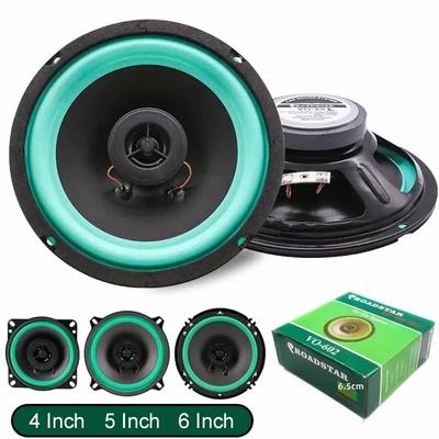 1PC 4/5/6 Inch Car Speakers 160W HiFi Coaxial Subwoofer Universal Automotive Audio Music Full Range Frequency Car Stereo Speaker