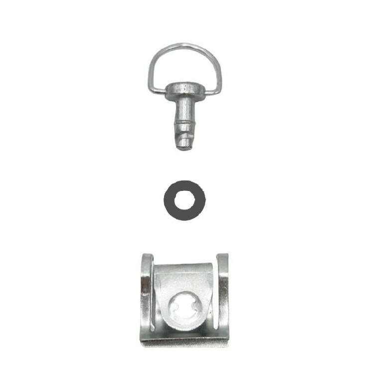Quick Release Secure Locking 1/4 D Rings Locking Fastener Screws Set Fit for Motorcycle Body Panels No Tool Installation
