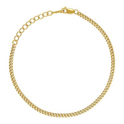 Curve Cut Bracelet 2.3 2-Piece Gold Filled 14K Mm