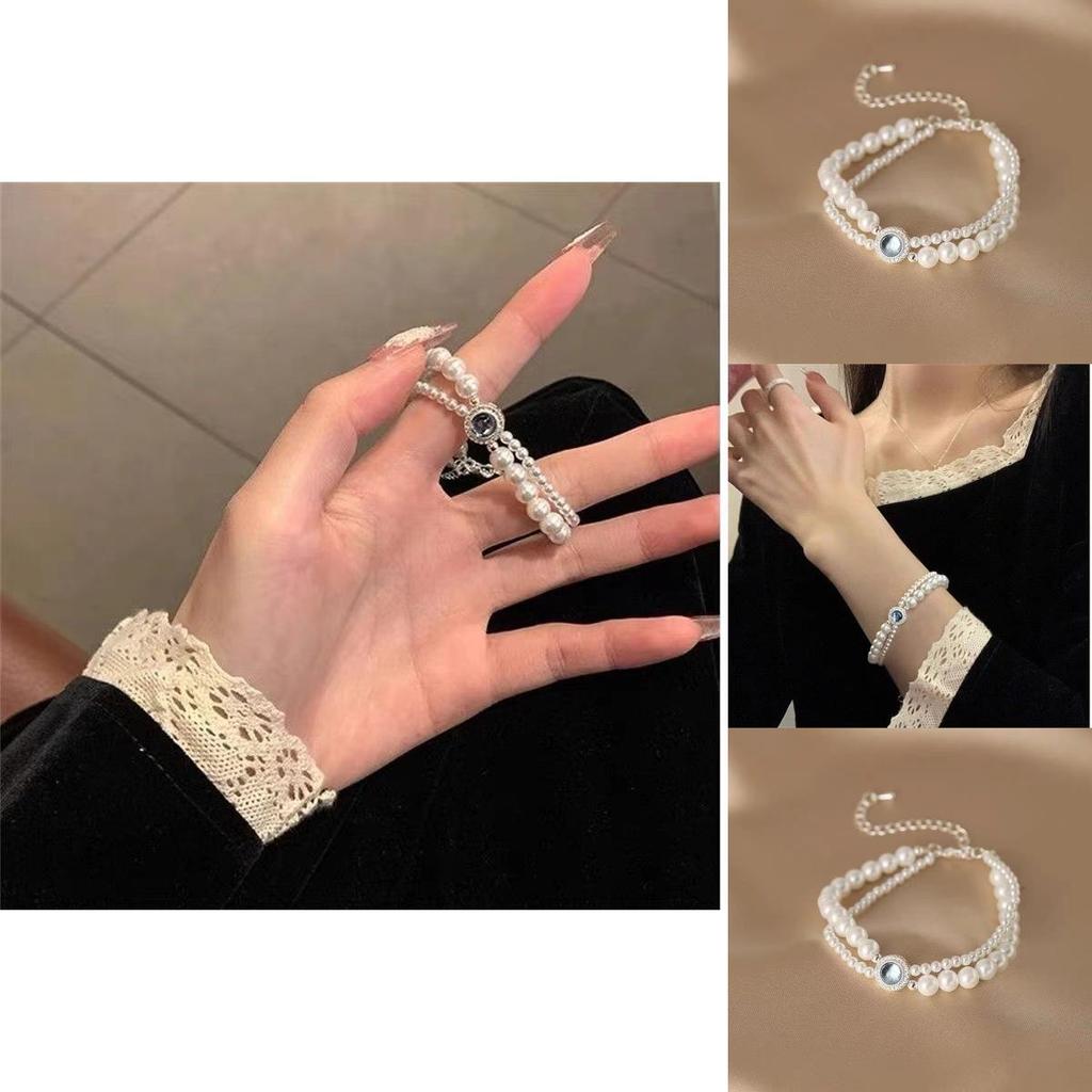 Stylish Faux Pearl Bracelet For Women Perfect For Travel Souvenirs And Gifts