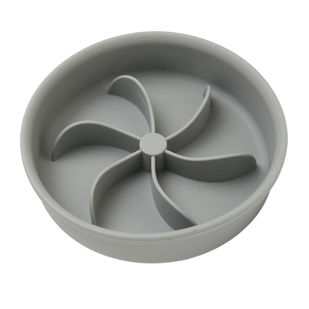 Miska spowalniająca jedzenie Zagęszczony silikon Zapobiegający zadławieniu Kolumna w kształcie płatka Zaokrąglone rogi Pies