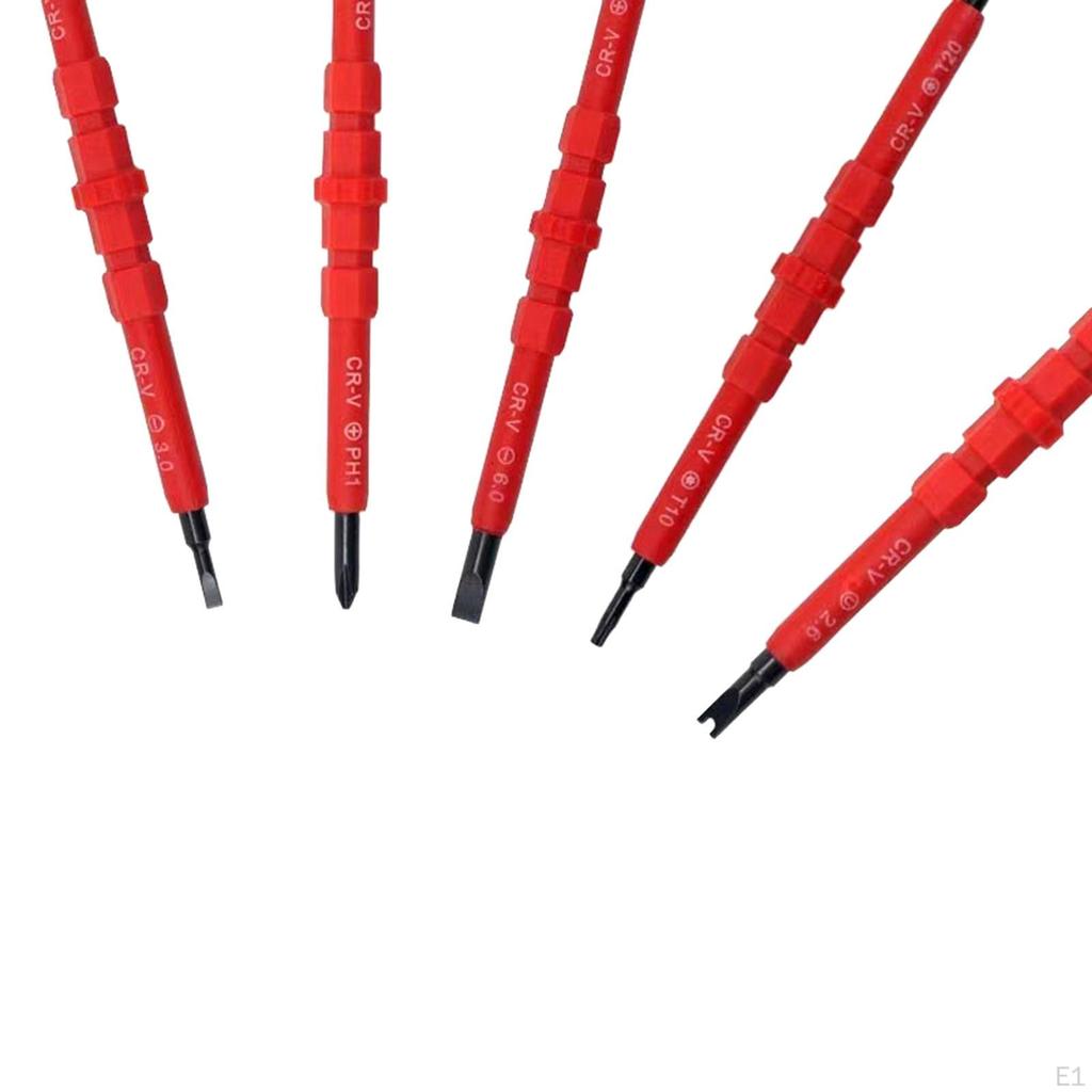 Sada izolovaných elektrikářských šroubováků Premium pro domácí kutilskou profesionální práci