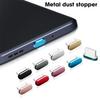 Type-C Charger Port Dust Plug Type C Cable Interface Protector for xiaomi mi5 mi6 one plus 2 huawei P9 P10 type-C Mobile phones