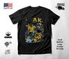 Isak Sweden Number 9 Montage Soccer T-Shirt Black Unisex S-2XL