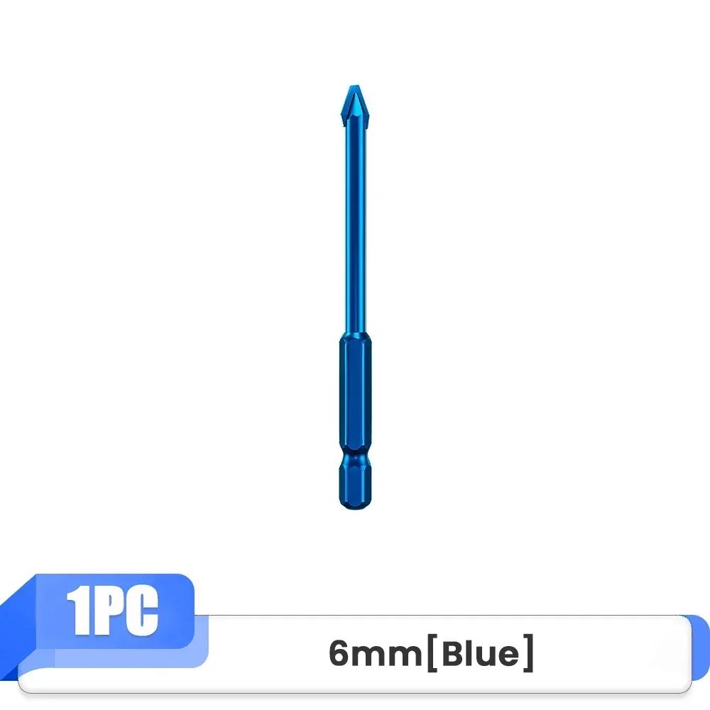 

Шестигранный хвостовик 6/8/10/12 мм, треугольное сверло для пробивки стеклянной плитки, высокопрочное эксцентриковое сверление, прецизионное сверление,