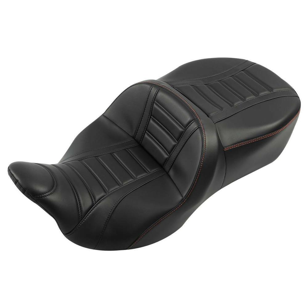 Motorcycle Driver Passenger Seat 2 Up For Harley Touring Road King Road Glide Street Glide CVO FLHR 2009-2023