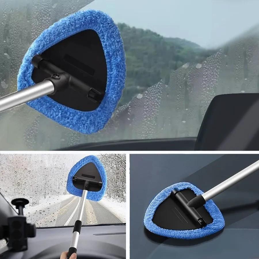 Skalierbare Auto-Windschutzscheibenreinigungsbürste Autofensterreiniger Fensterentnebelungsreinigungsbürste Entfernung