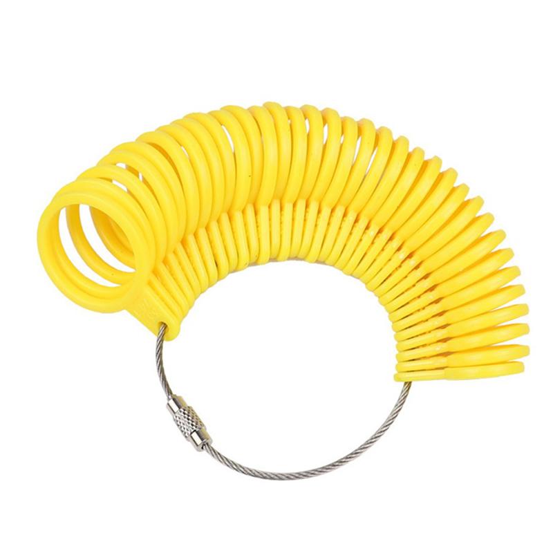 

Пластиковый определитель размера кольца, набор для измерения размера пальца, кольцо для изготовления ювелирных изделий своими руками