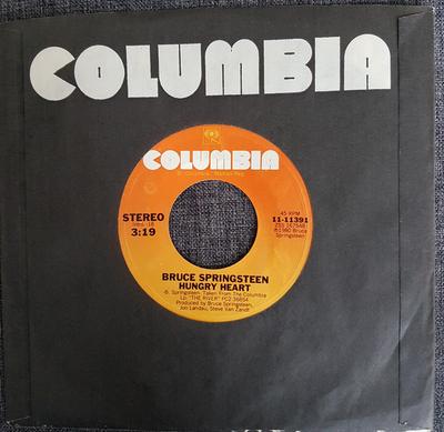 7-Zoll-Schallplatte BRUCE SPRINGSTEEN Hungry Heart 1111391 COLUMBIA 1980 US Rock Gebraucht