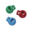 20pcs High Quality 6mm Hole Sportswear Accessories Cord Lock Bean Plastic Stopper Toggle Clip Apparel Shoelace