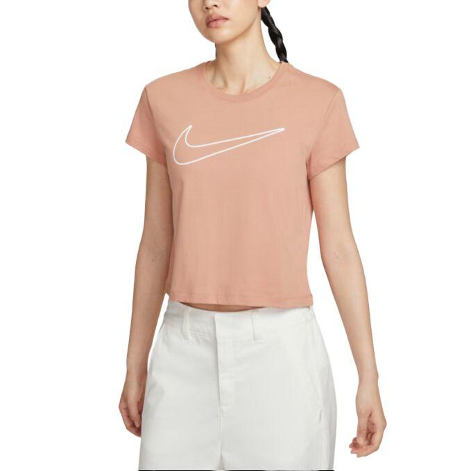 Nike Sportswear Casual Loose Knit Short Sleeve T-Shirt Women Tops HV5003-688