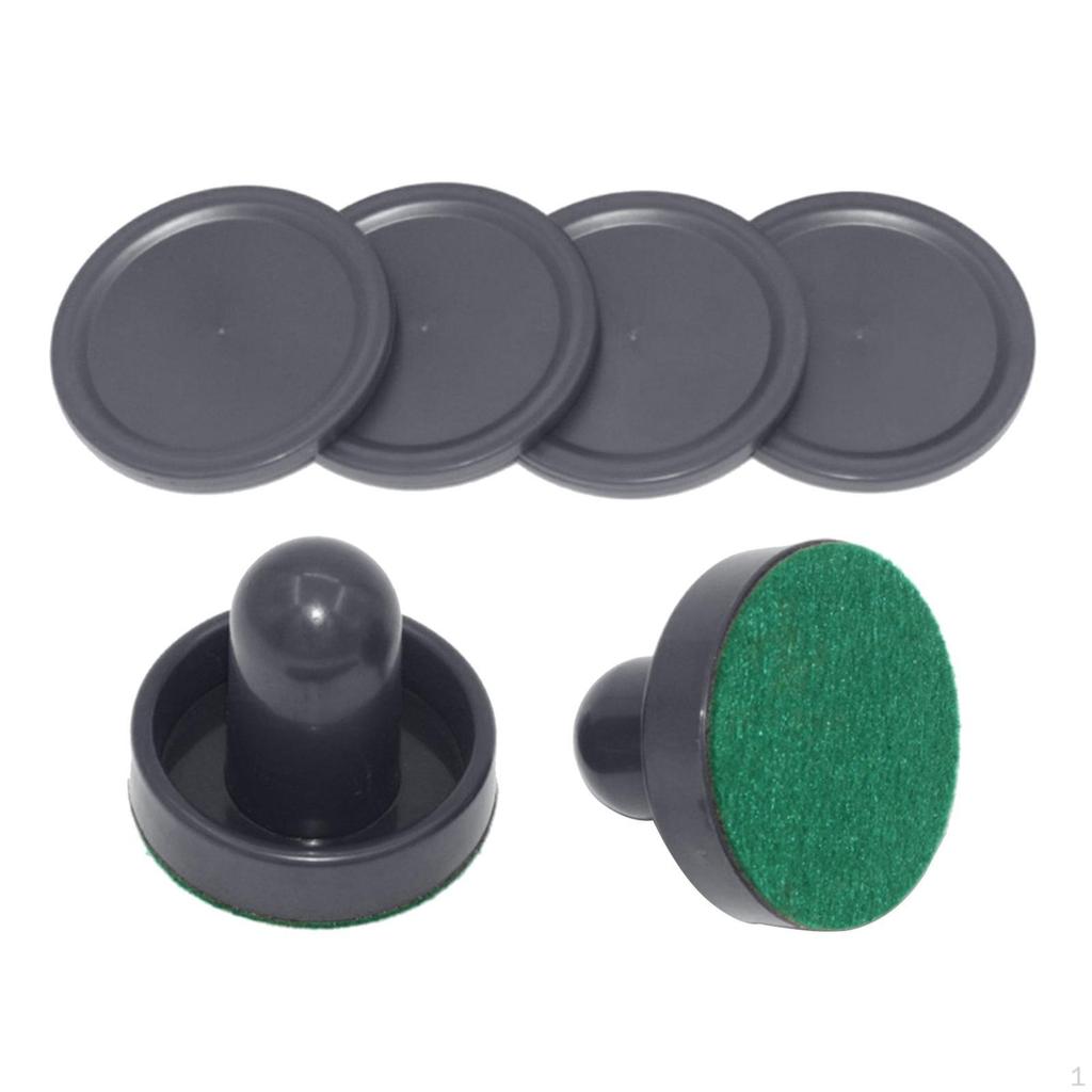 Pucks, Small Size for Kids Adult, Great Goal Handles Pushers Replacement Accessories Game Tables