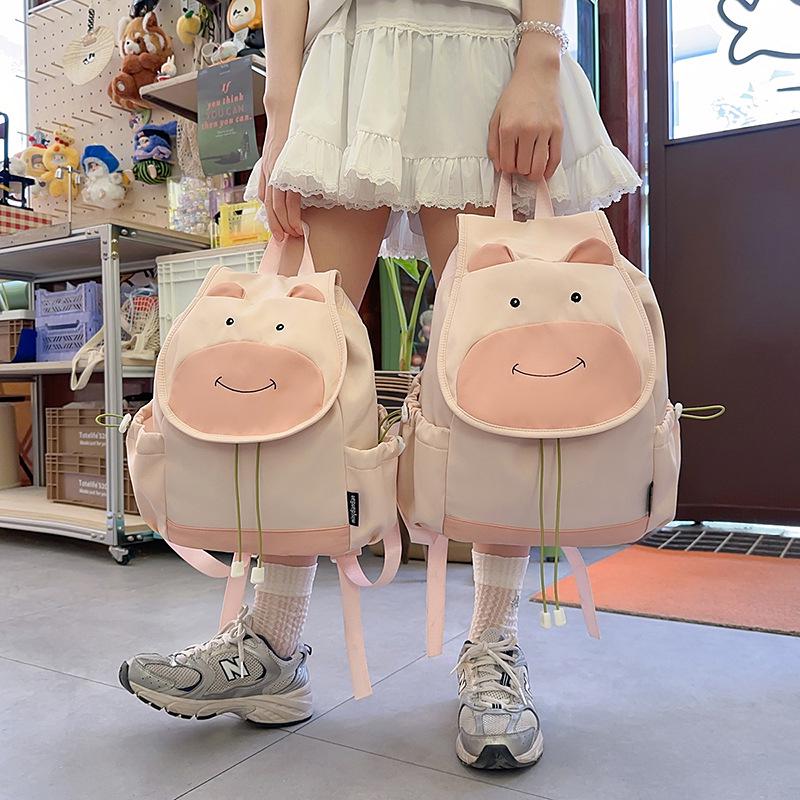 2025 Preppy Women's Backpack: Large Capacity, Fashionable & Versatile for Travel & Commute