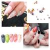 Nail Art Electroplated Steel Caviar Beads: Gold, Silver, Rose Gold, Gunmetal, Black