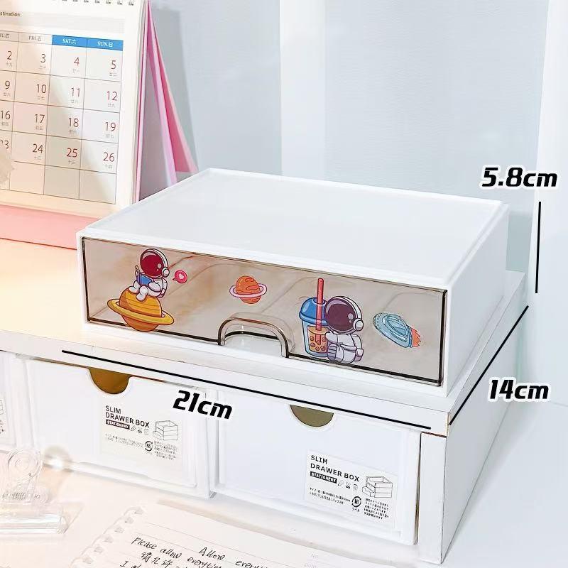 Милый пылезащитный многофункциональный ящик для хранения с крышкой Прозрачный пластиковый ящик для дома и общежития 990₽