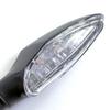 Motorcycle Turn Signal Light Amber Indicator Waterproof Rear Tail Running Lamp for Moto Scooter 12V