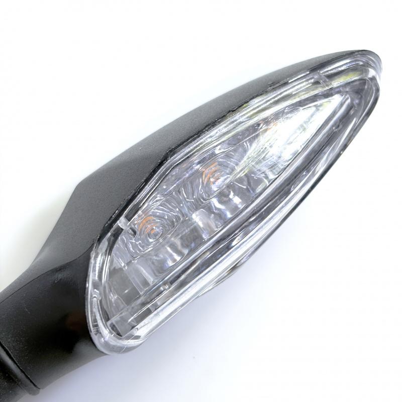 Motorcycle Turn Signal Light Amber Indicator Waterproof Rear Tail Running Lamp for Moto Scooter 12V