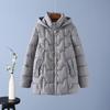 Women's Winter Cotton Jacket: Thickened Coat for Middle-Aged & Elderly, Chinese Style for 60s-70s Ladies