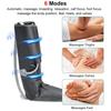 24W 6 Modes  Air Compression Leg Massager Heated for Foot and Calf Thigh Circulation with Handheld Controller 3 Intensities