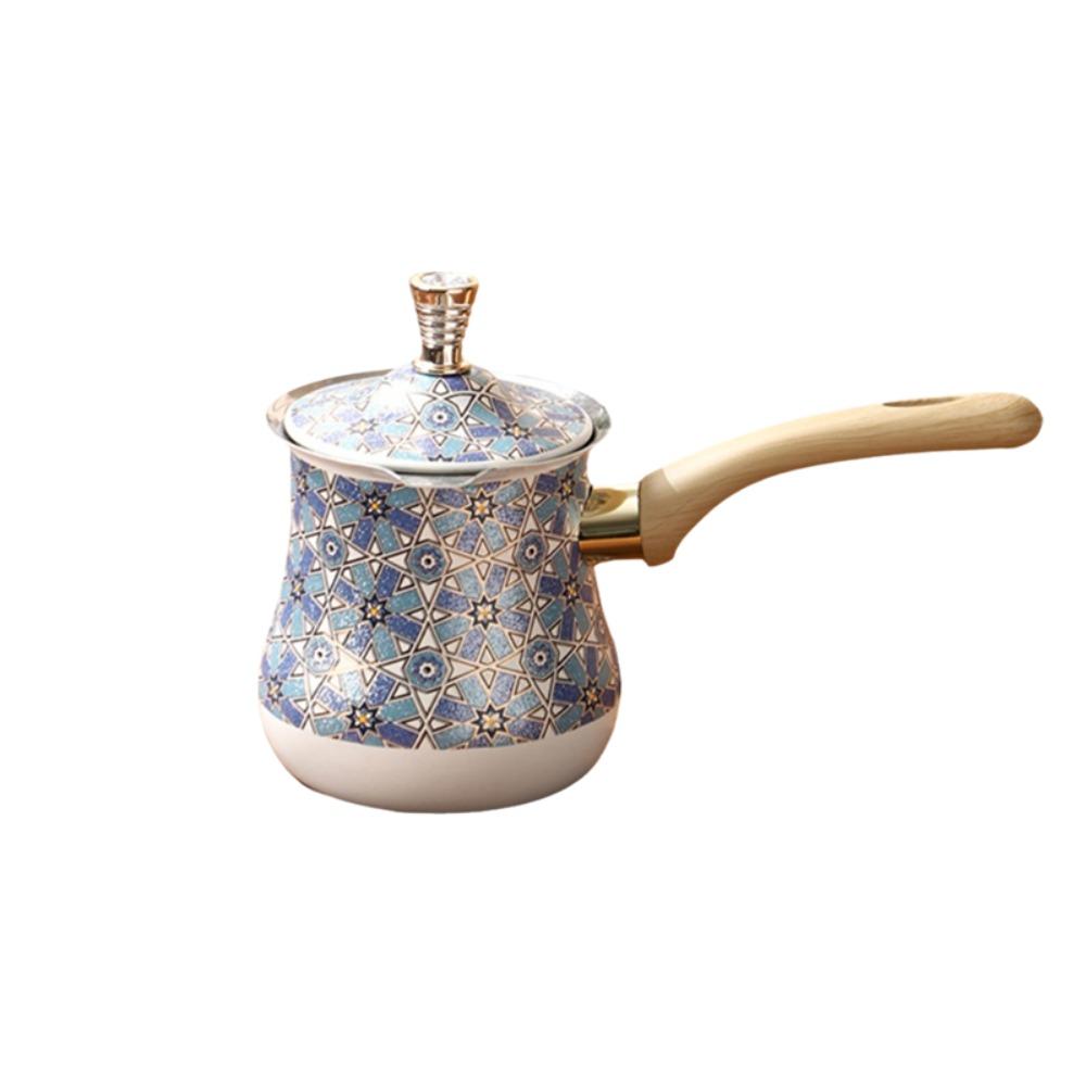 550ml Turkish Coffee Pot Stainless Steel Milk Pot Multifunctional Butter Melting Pot  Kitchen