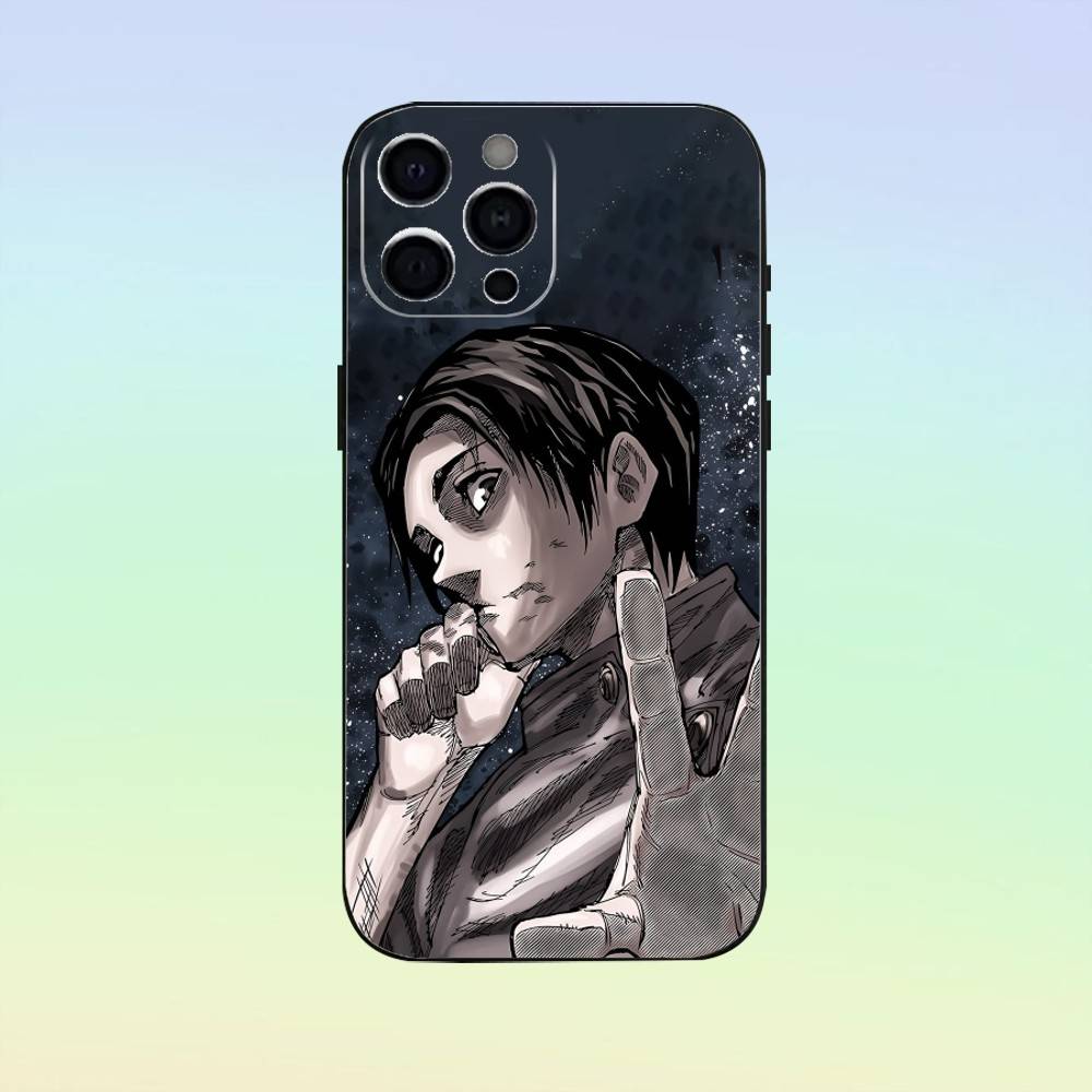 Okkotsu Yuta Jujutsu K-Kaisen Handyhülle Für iPhone 17,16,15,14,13,12,11 ,Weiche Silikon Schwarze Hülle