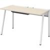 Office Desk Kokujoline Flat Desk Work Desk White x Natural Width 120 x Depth 60 cm [3 Packs] DLE-...
