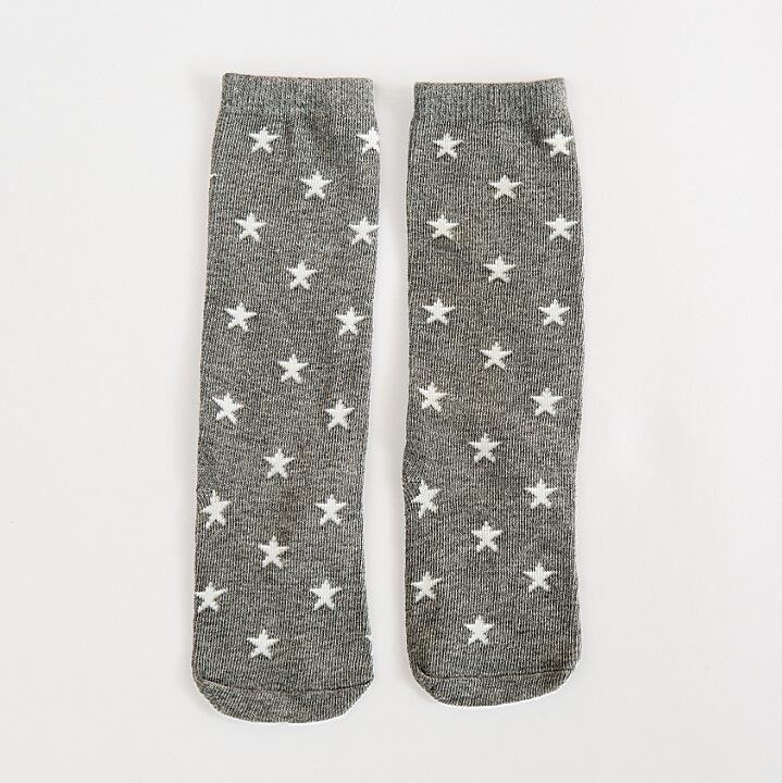 Girls Socks knee high Kids Baby Cute bear panda print Cotton Socks leg warms fall cloth boy knee sock toddler fashion sock