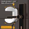 Protection Device Door Handle Lock Durable Door Block Safety Device Door Stopper Alarm  Baby Safety