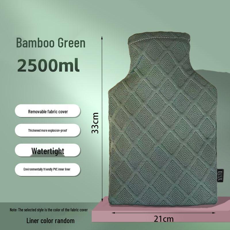 Verdickter Explosionsgeschützter Heißwasserbeutel: Handwärmer, Bettwärmer, & Bauchkompresse.