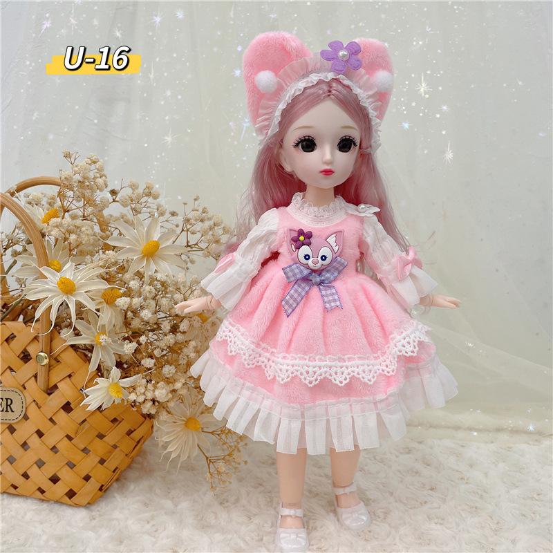 High-value Internet-famous 30cm Princess Dress-up Doll
