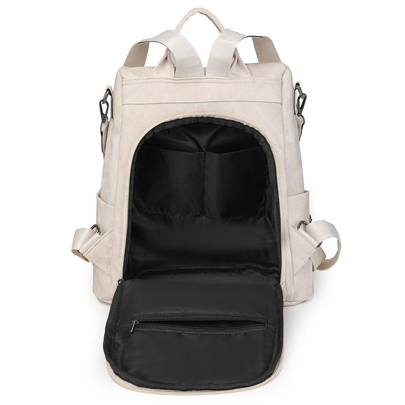 Женский мягкий кожаный рюкзак для путешествий — фото 10