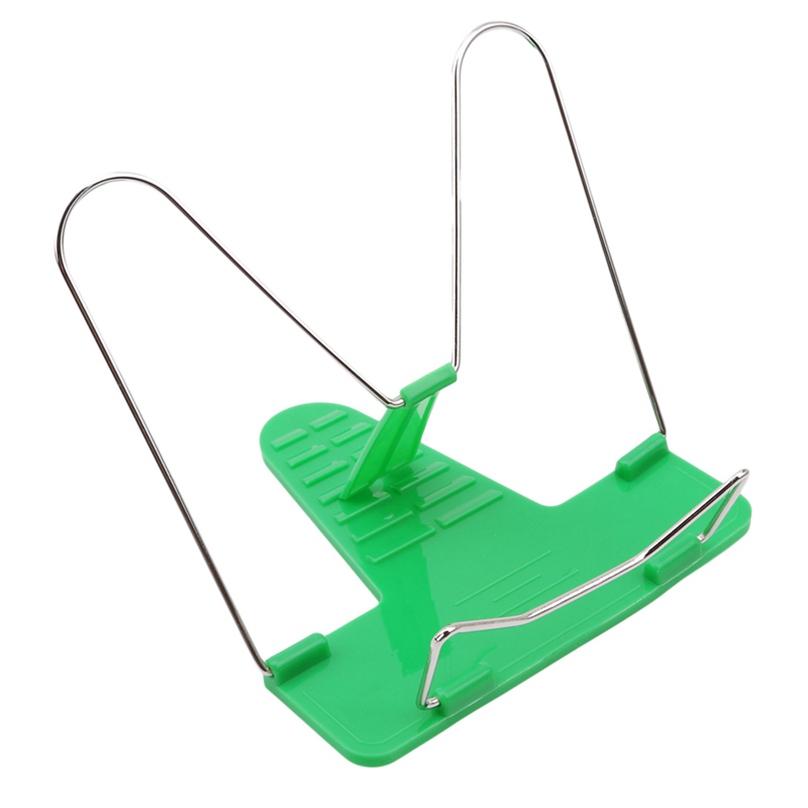 Adjustable Novelty Angle Book Stand Holder Foldable Reading Document Metal Desk