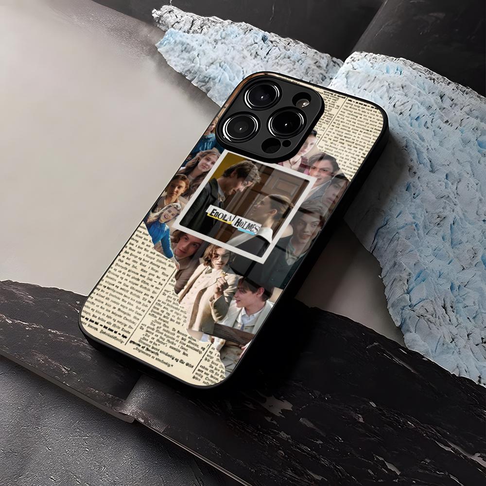 

Enola Holmes 2 Phone Case Tempered Glass For IPhone 16 13 14 12 15 11 Pro Max Plus Mini X XR SE2020 Coque iPhone 12 Mini