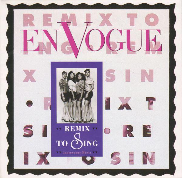 

CD EN VOGUE - Remix To Sing AMCY335 EastWest Record 1991 Japan Rap & Hip-Hop/R&B Used