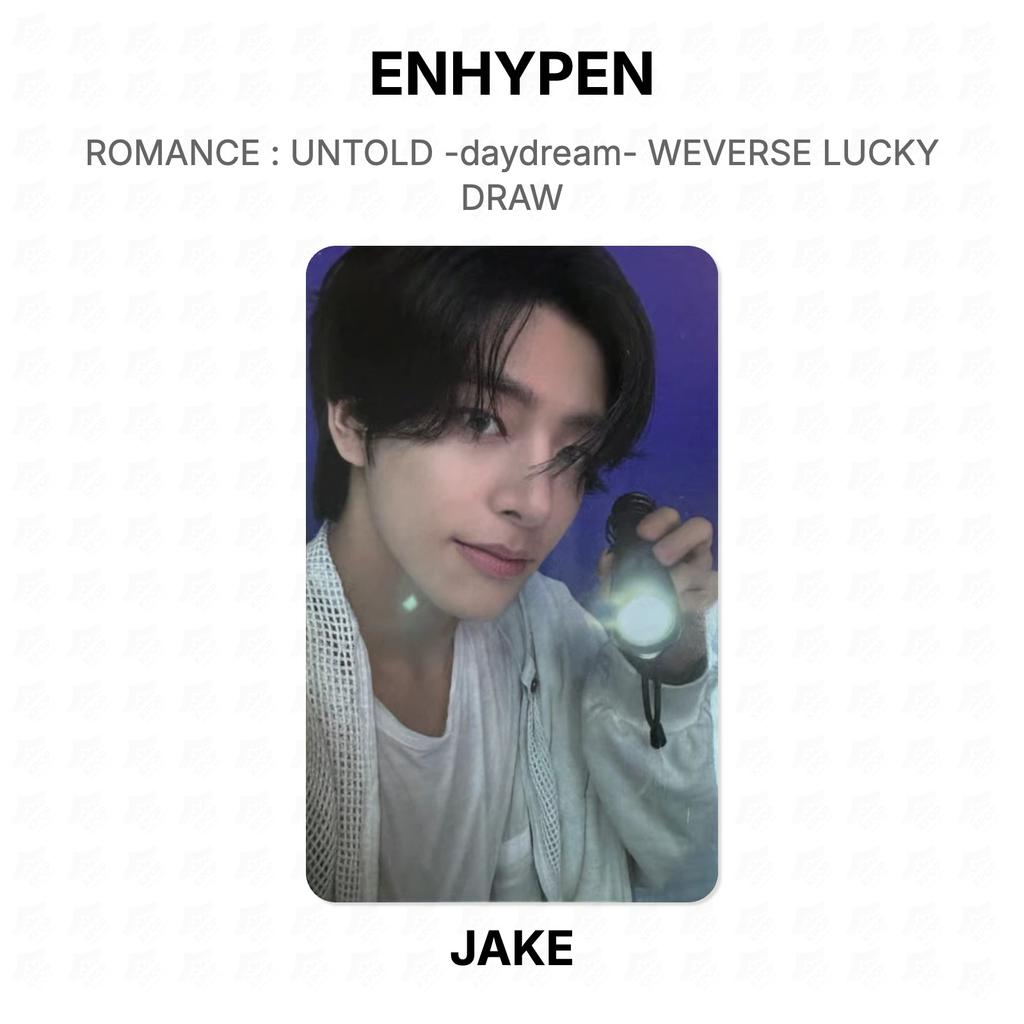 ENHYPEN ROMANCE : UNTOLD -daydream- WEVERSE LUCKY DRAW Official Photocard