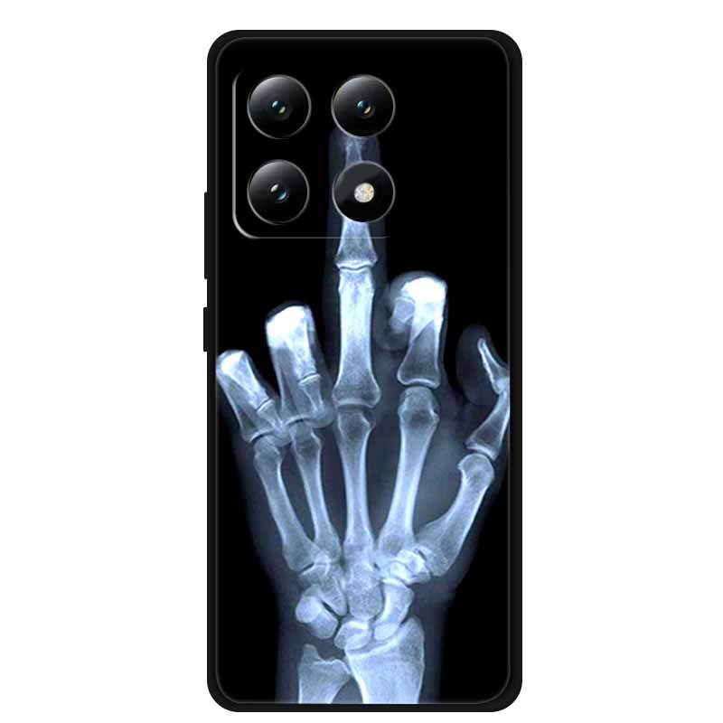 For Xiaomi 14T Pro 5G Case Cartoon Silicone TPU Soft Cases for Xiaomi 14T 5G Protector Covers Mi 14T 6.67'' Bumper Shells Capa14