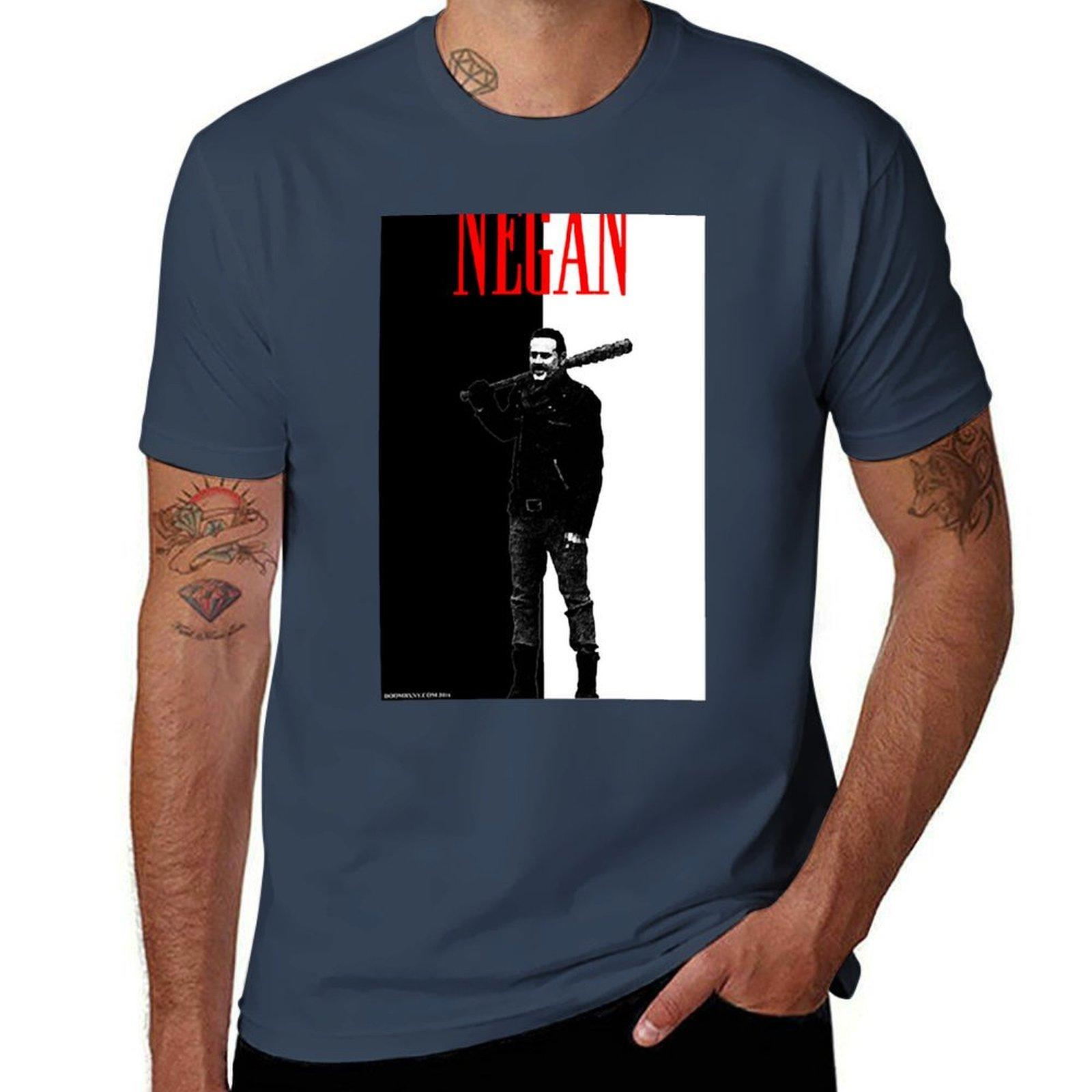 Negan TShirt Plus Size Lightweight Tee Shirt S
