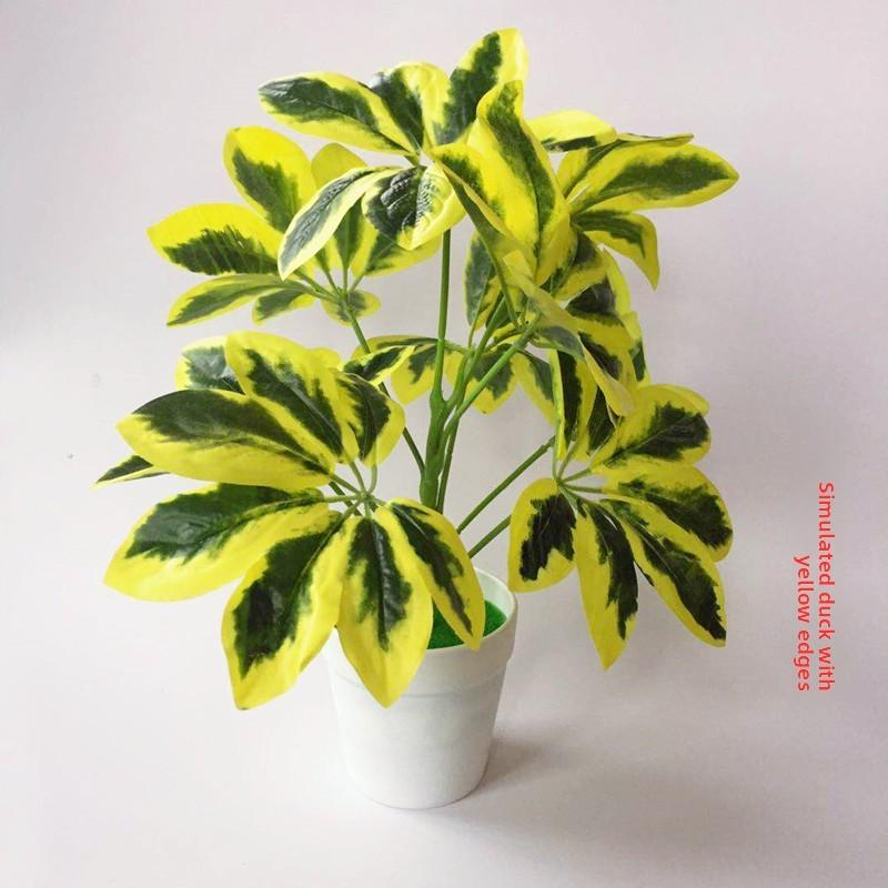 Pothos Evergreen Artificial Green Plant Pot With Realistic Foliage For Home Decor And Photography Props